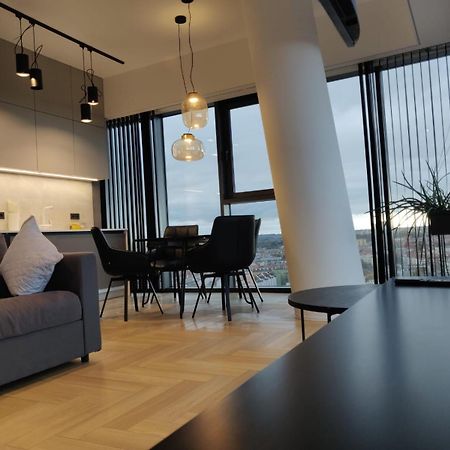 Hanza Tower Szczecin Sky Apart 18Th Floor A Apartment Ngoại thất bức ảnh