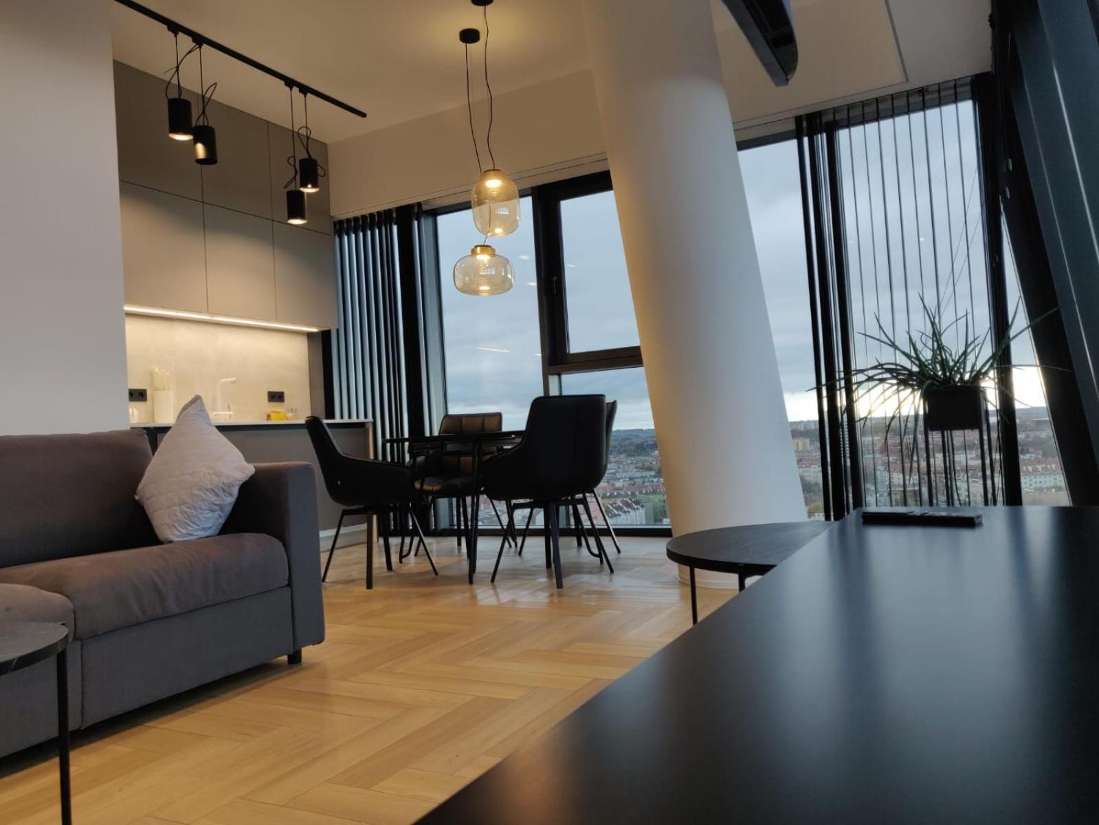 Hanza Tower Szczecin Sky Apart 18Th Floor A Apartment Ngoại thất bức ảnh